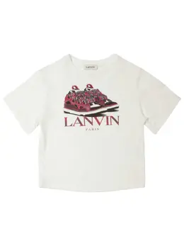 LANVIN: Хлопковая футболка 