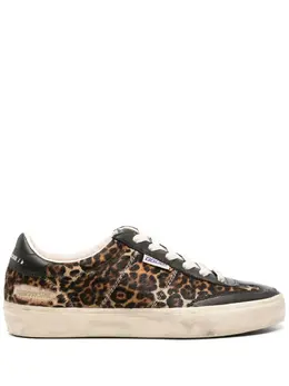 Golden Goose: Коричневые кроссовки  Star