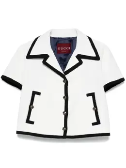 Gucci: Твидовая куртка 