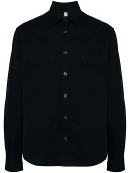 BOSS: Хлопковая рубашка 
