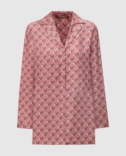 Max Mara: Розовая блуза 