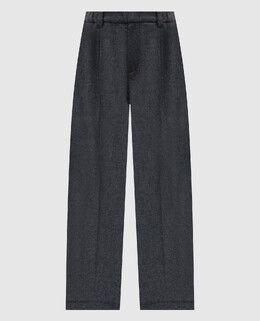 Brunello Cucinelli: Серые брюки 