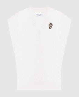 Brunello Cucinelli: Білі жилети 