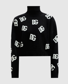 Dolce&Gabbana: Чёрный свитер  DG