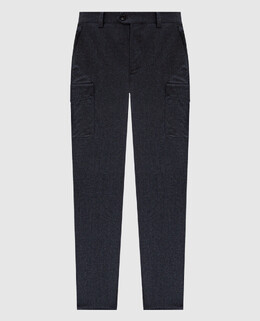 Brunello Cucinelli: Сірі брюки 