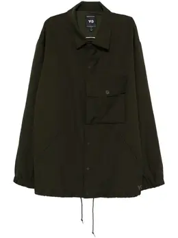Y-3: Тёмная куртка 