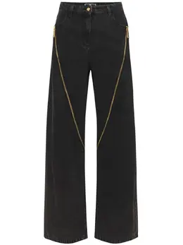 Elisabetta Franchi: Чёрные джинсы 