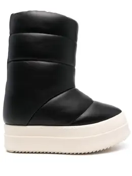 Rick Owens: Чёрные ботинки 
