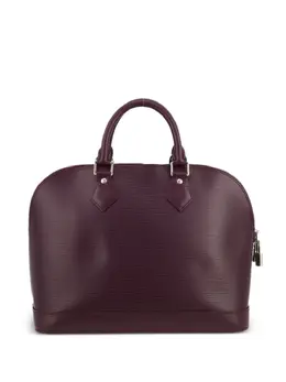 Louis Vuitton Pre-Owned: Фиолетовая сумка 