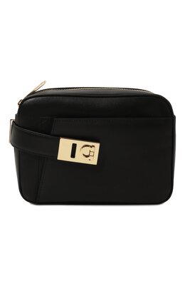 Salvatore Ferragamo: Чёрная сумка 