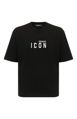 Dsquared2: Хлопковая футболка  Icon