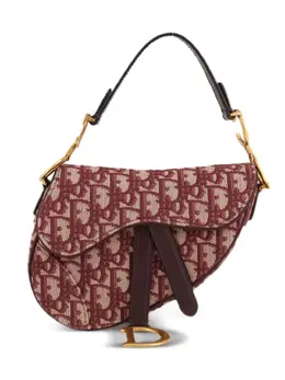 Christian Dior Pre-Owned: Бордовая сумка 