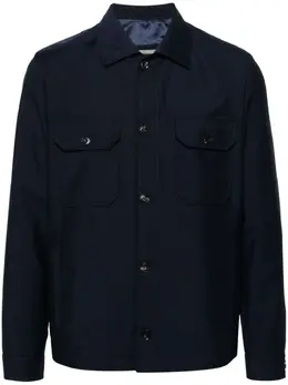 Corneliani: Синяя рубашка 