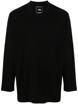 Y-3: Футболка с принтом 