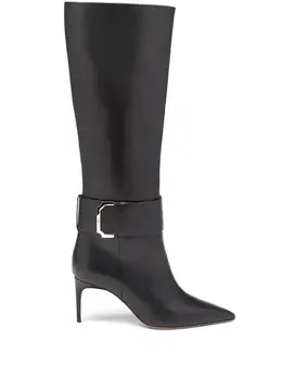 Malone Souliers: Чёрные ботинки 