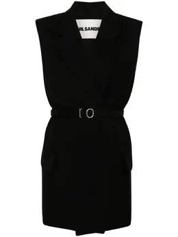 Jil Sander: Пальто из шерсти 