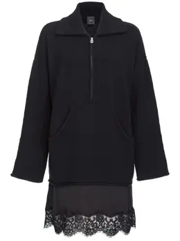 PINKO: Кружевное платье 
