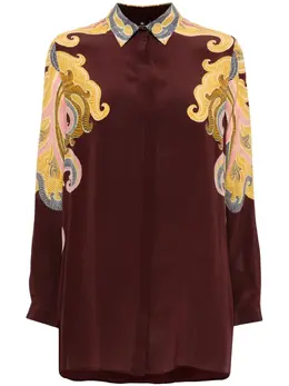 ETRO: Красная рубашка 