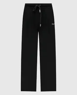Off-White: Чорні брюки 