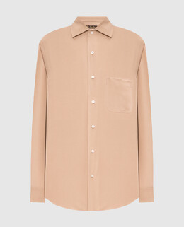 Loro Piana: Бежевая блуза 