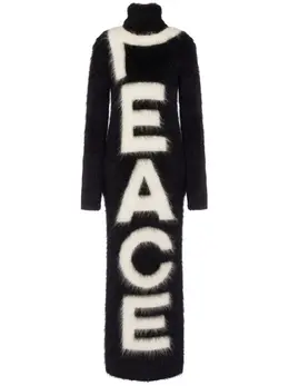 Moschino: Трикотажное платье 