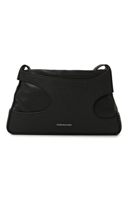 Salvatore Ferragamo: Чёрная сумка 