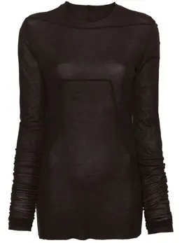 Rick Owens: Тёмная футболка 