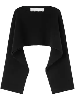 Jil Sander: Плащ из шерсти 