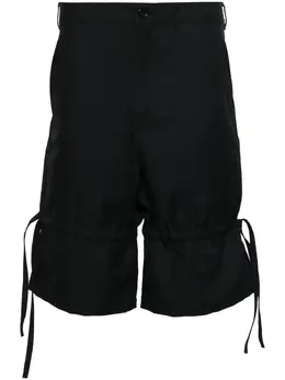 Comme Des Garçons Shirt: Чёрные шорты 
