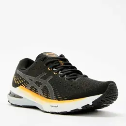 ASICS: Чёрные кроссовки 