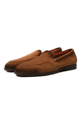 Santoni: Коричневые туфли 