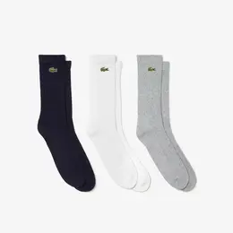 LACOSTE: Чёрные носки 