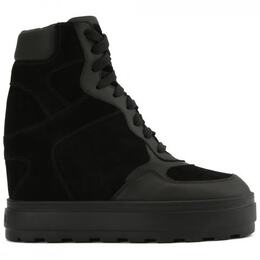 Casadei: Чёрные ботинки 