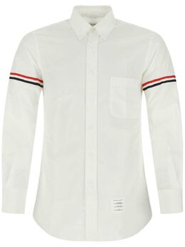 Thom Browne: Рубашка  RWB в полоску