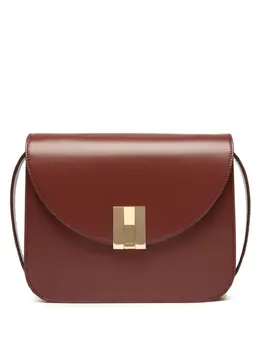 Bally: Коричневая сумка через плечо 