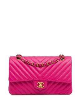 CHANEL Pre-Owned: Розовая сумка 