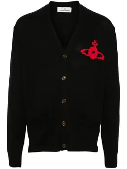 Vivienne Westwood: Чёрный кардиган 