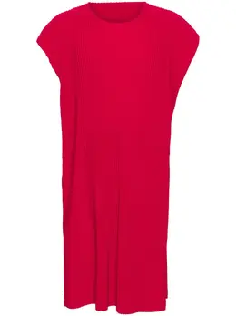 Homme Plissé Issey Miyake: Розовая футболка 