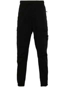 Stone Island: Чёрные брюки  Compass