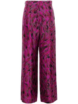 Lanvin: Розовые брюки 