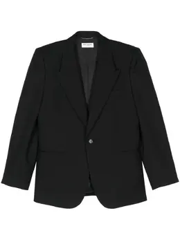 Saint Laurent: Пиджаки из шерсти 
