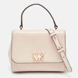 Michael Kors: Светлая сумка на руку 