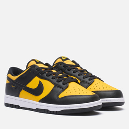Nike: Жёлтые кроссовки  Dunk Low