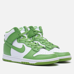 Nike: Зелёные кроссовки  Dunk High