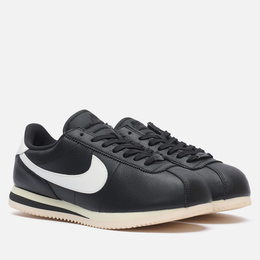 Nike: Чёрные кроссовки  Cortez
