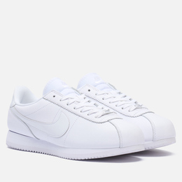 Nike: Белые кроссовки  Cortez