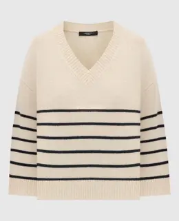 Max Mara Weekend: Бежеві светри 