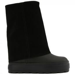 Casadei: Чёрные ботинки 