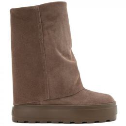 Casadei: Бежевые ботинки 
