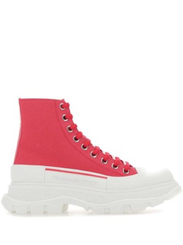 Alexander McQueen: Розовые ботинки  Tread Slick